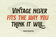 Vintage Browner, a Font by Arterfak Project (Thumbnail 11 of 12)