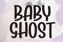 Baby Ghost | Script Font