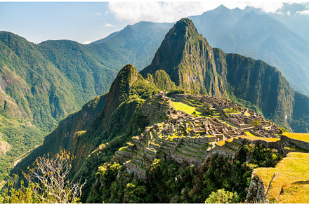 Machu Picchu Inca ruins in Peru, an Architecture Photo by Leonid Andronov