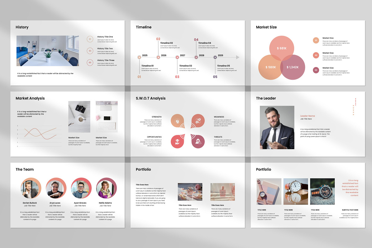 Business Proposal Keynote, a Presentation Template by Design Vault (Photo 4 of 4)