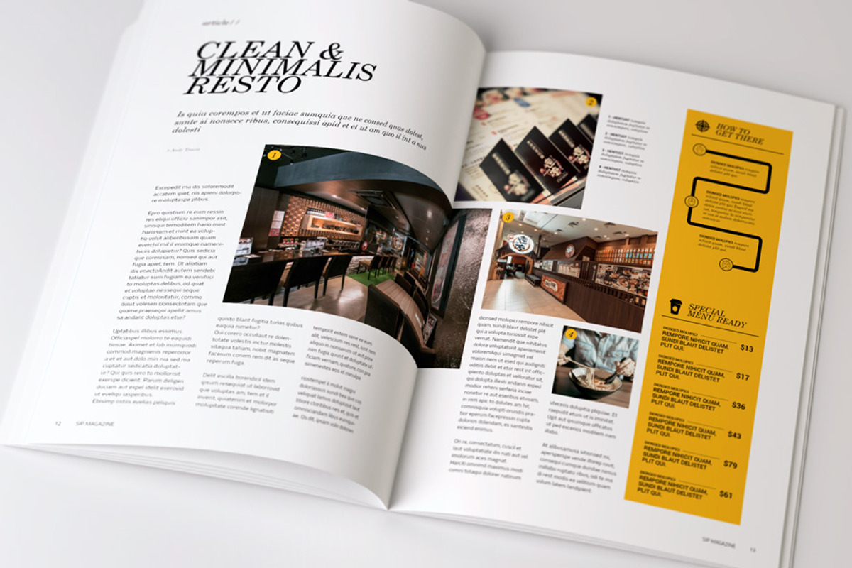 Save 90% - InDesign Magazine Bundle, a Magazine Template by broluthfi (Photo 3 of 5)