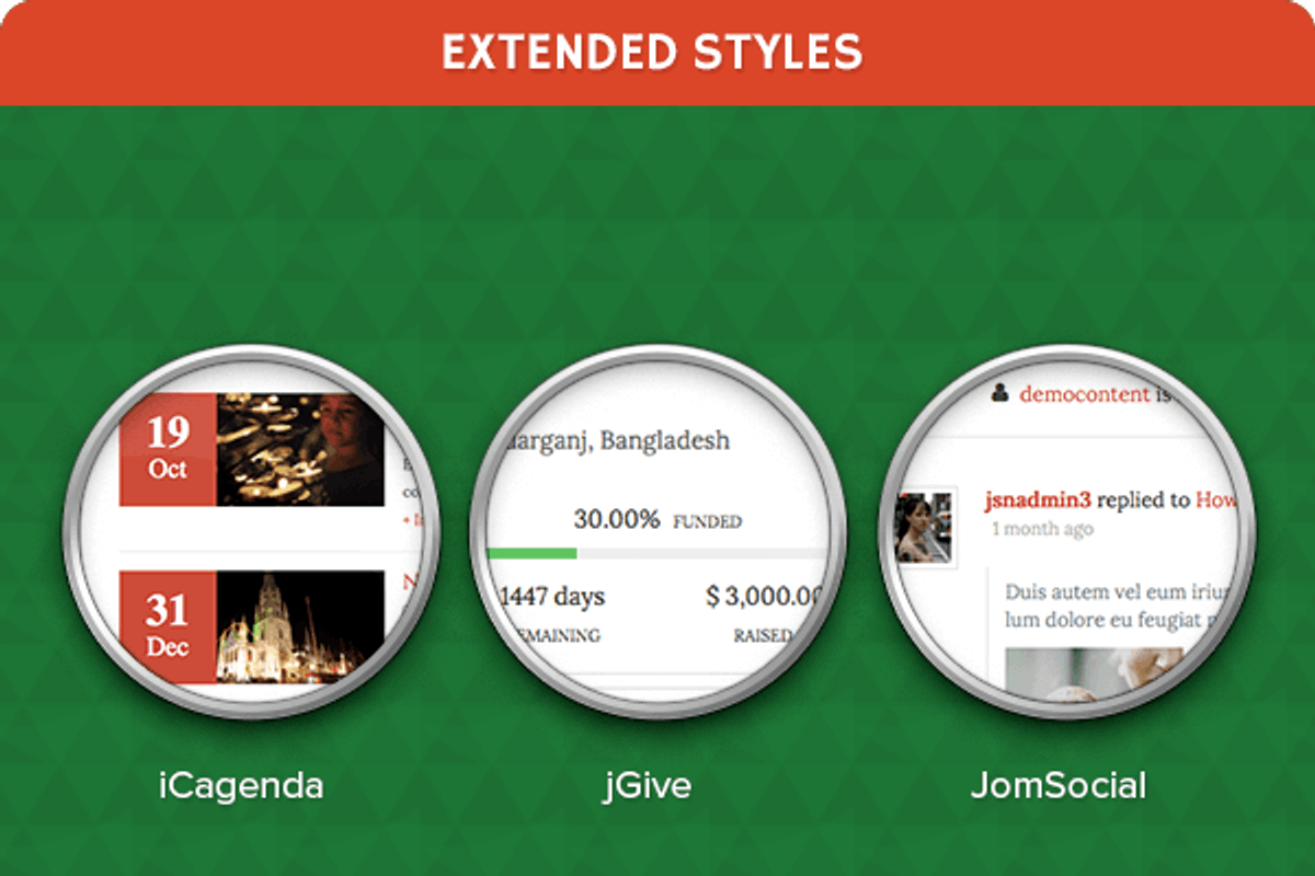 JSN Fidem, a Websites & App Template by JoomlaShine (Photo 2 of 5)