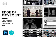 Edge of Movement YT kit PSD & CANVA, a Social Media Template by Tangerine Nation (Thumbnail 1 of 17)