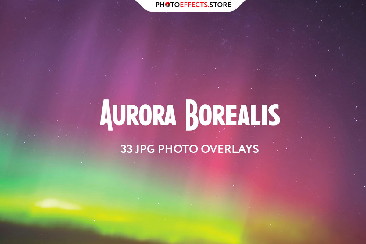 33 Aurora Borealis Photo Overlays preview 6