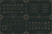 Vintage Font Bundle & Ornaments, a Font by Arterfak Project (Thumbnail 12 of 13)