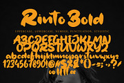 Rinto Bold, a Handwritten Font by pineungtype (Thumbnail 6 of 6)