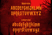 Bloody Camp - A Horror Blood Font, a Handwritten Font by Typefactoryco (Thumbnail 2 of 10)