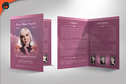 Funeral Program Photoshop Template, a Brochure Template by SeraphimChris (Thumbnail 5 of 7)