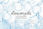 Lemonade. Whimsical illustrations, an Illustration by PaperJamLab (Thumbnail 1 of 10)