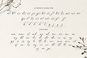 Dearly Heart - Feminine Script, a Script Font by Bale Type (Thumbnail 8 of 10)