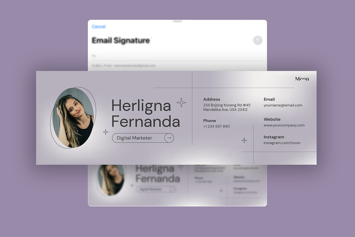 Email Signature Template, an Email Template by Neermana
