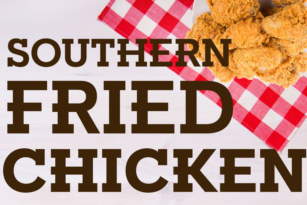 Fried Chicken 16 Font Set preview 2