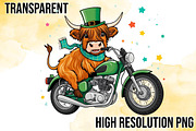 St. patrick's day Cow Sublimation, an Illustration by Wow Magic (Thumbnail 3 of 4)