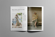 Lifestyle magazine layout 01, a Magazine Template by Swayang (Thumbnail 4 of 22)