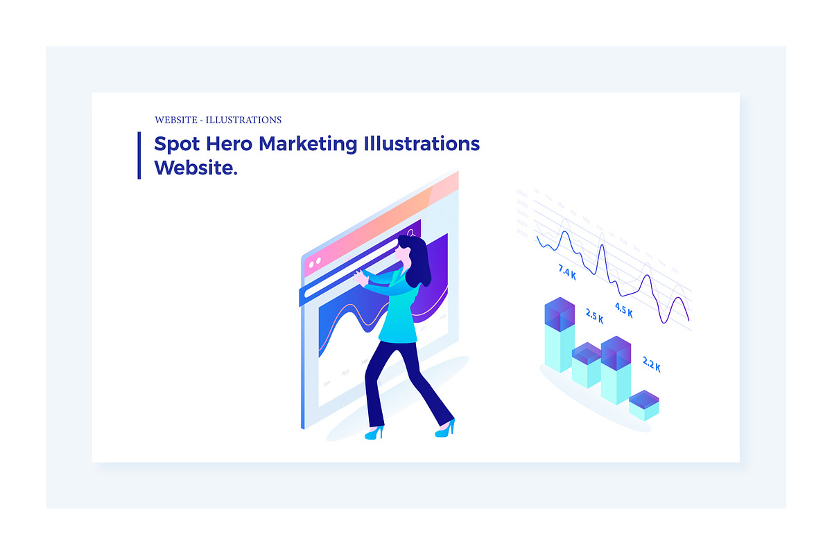 Marketing & Courses Illustrations, an Illustration by marwa_elgendy (Photo 18 of 27)