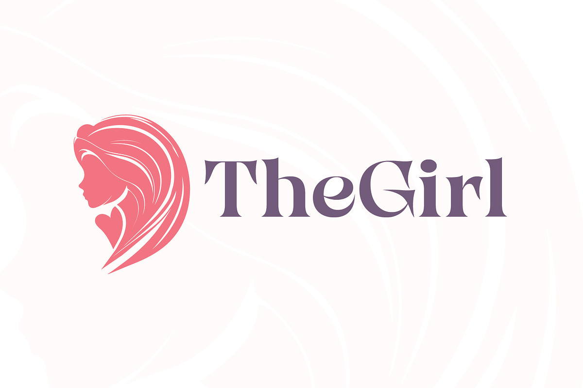 The Girl -  Beauty and Fashion Logo, a Branding & Logo Template by Faisal Mehmood (Photo 2 of 3)
