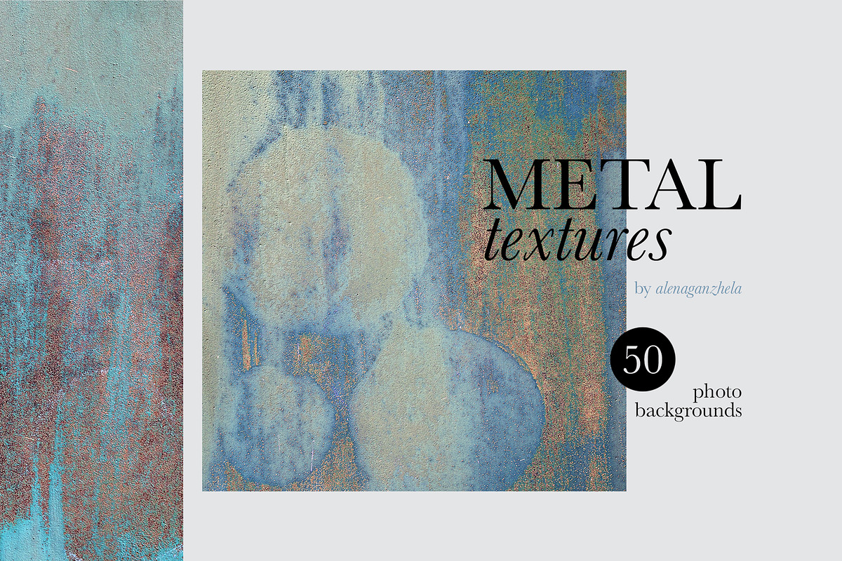 Metal textures. Abstract backgrounds, a Background Graphic by alenaganzhela (Photo 1 of 7)