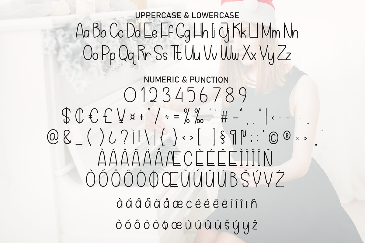 Melody Christmas | Script Font, a Script Font by Scratchones (Photo 7 of 8)