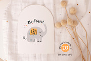 Boho elephants Collection, a Graphic by Nafanya (Thumbnail 8 of 11)