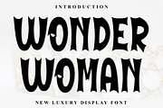 Wonder Woman, a Script Font by FreshTypeINK (Thumbnail 1 of 8)