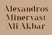 Renuella - Luxury Serif, a Serif Font by KennedyStudio (Thumbnail 7 of 11)