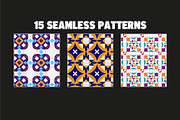 Colourful Seamless Patterns, a Pattern Graphic by Joseph Chernashki (Thumbnail 8 of 10)