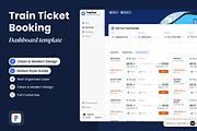 TrainFast - Train Ticket Booking, a Websites & App Template by SLAB! Design (Thumbnail 1 of 3)