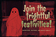Creepy Mansion Horror Typeface, a Handwritten Font by Letterhend Studio (Thumbnail 3 of 9)