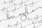 Bringelo Handwritten Wedding Font, a Script Font by moriztype (Thumbnail 7 of 15)