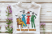 The Golden Ghouls Girls Halloween, an Illustration by Craft Nest (Thumbnail 4 of 7)