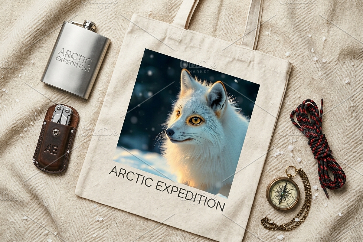 Snowfall Fox Gaze - Winter Photo, an Animal Photo by Aura Canyon HQ (Photo 5 of 6)