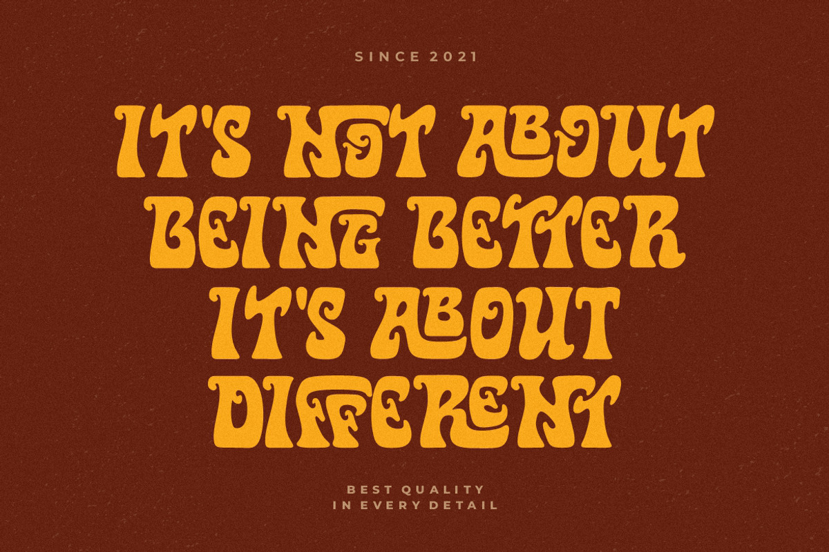 Star Vintage Font, a Sans Serif Font by HansCo Studio (Photo 5 of 8)