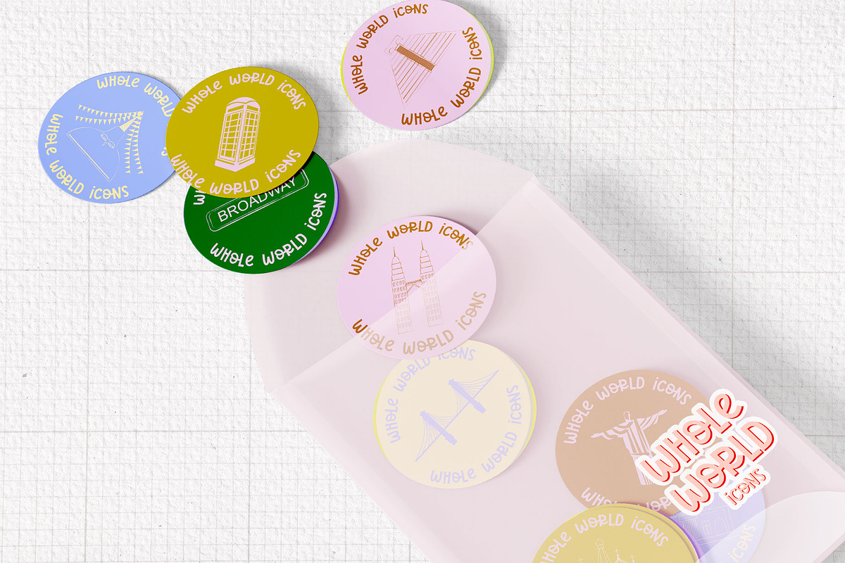 150 Whole World Icons, a Graphic by Mio Buono (Photo 7 of 8)