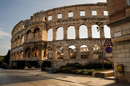 Roman Amphitheater, Pula, Croatia