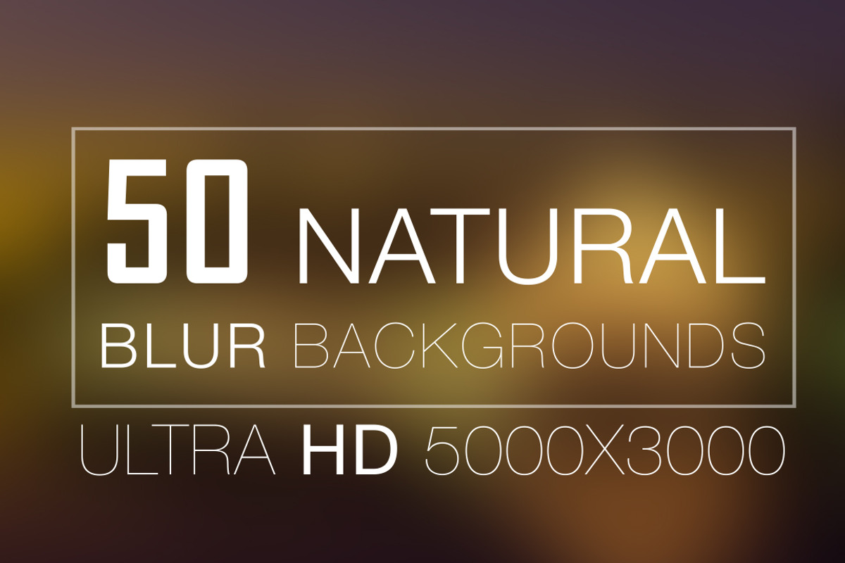 50 Natural Blur Backgrounds