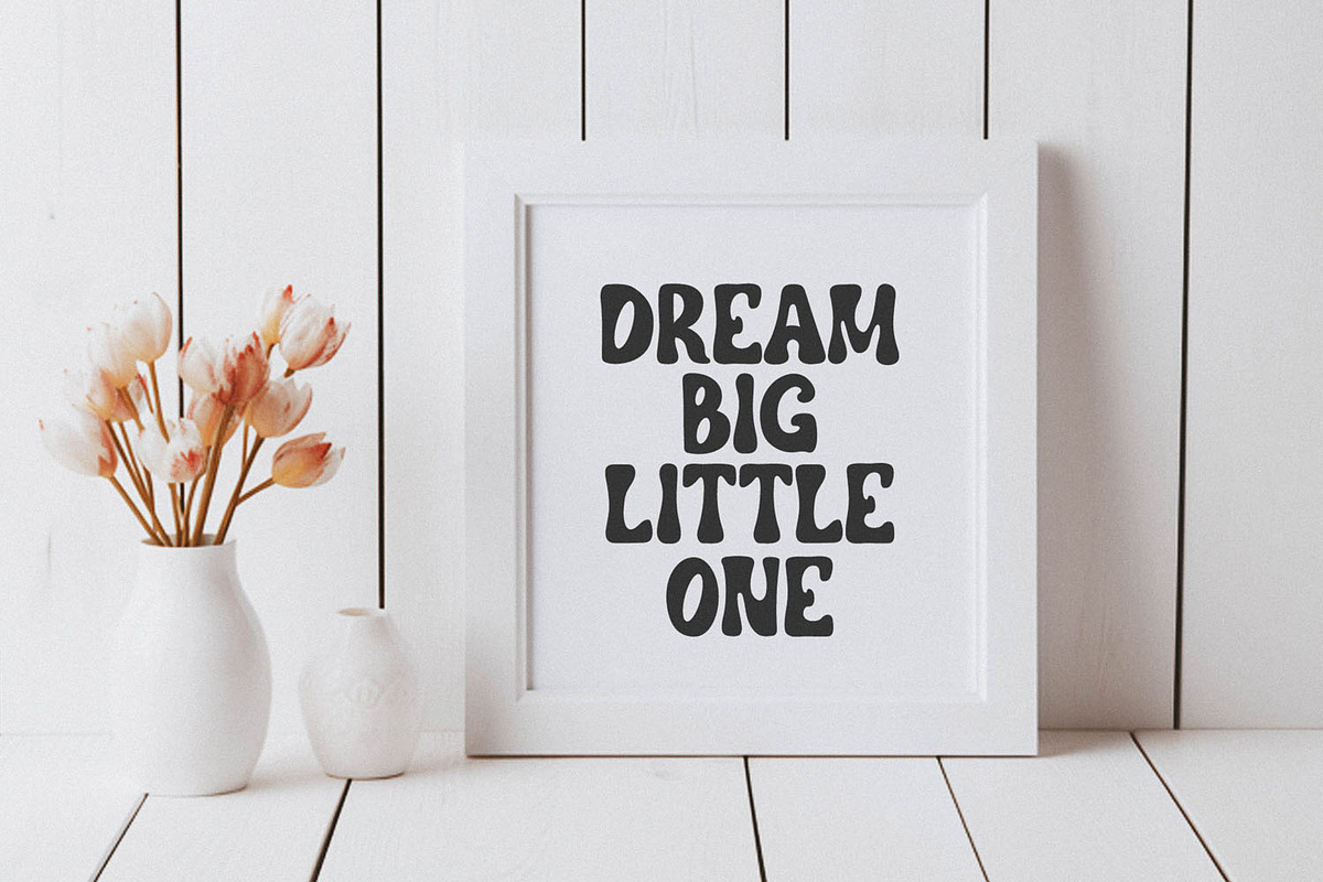 More Fun Groovy Font, a Handwritten Font by BarcelonaShop (Photo 9 of 10)