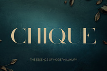 Chique - Luxury Modern Serif