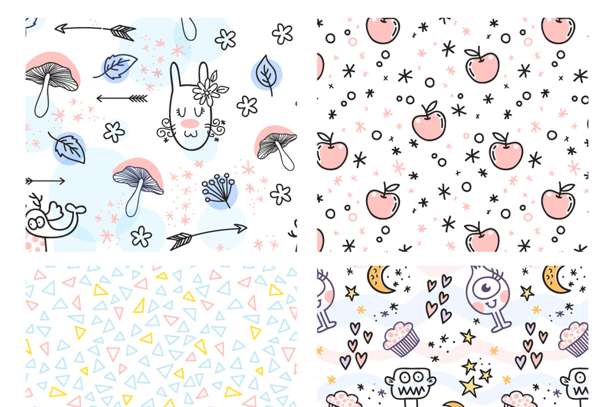 200+ Doodles Galore Bundle, an Object Graphic by TatianaCociorva (Photo 3 of 5)