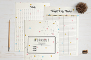 Exercise & Workout Planner, a Templates & Theme by Wow Designs (Thumbnail 8 of 10)