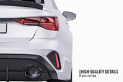 2026 Sport Performance Sedan Set, an Advertising Mockup by Halal Graphic Studio (Thumbnail 3 of 12)