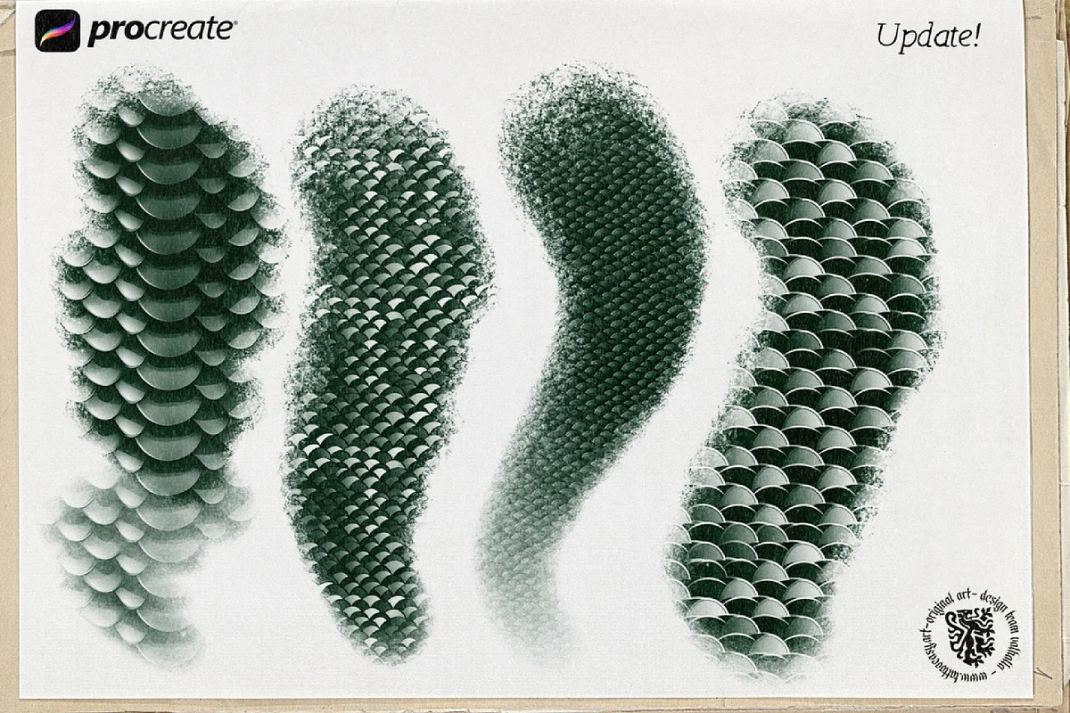 Procreate scale design kit, a Brush Add-On by Studio.Valhalla (Photo 7 of 8)