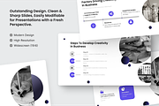 Bussiness Creative Google Slides, a Presentation Template by SquidPixey (Thumbnail 2 of 6)