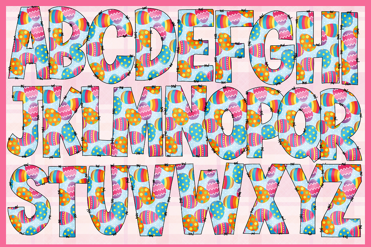 Easter Cutie-PNG fonts, a Font by It me digital art (Photo 7 of 8)