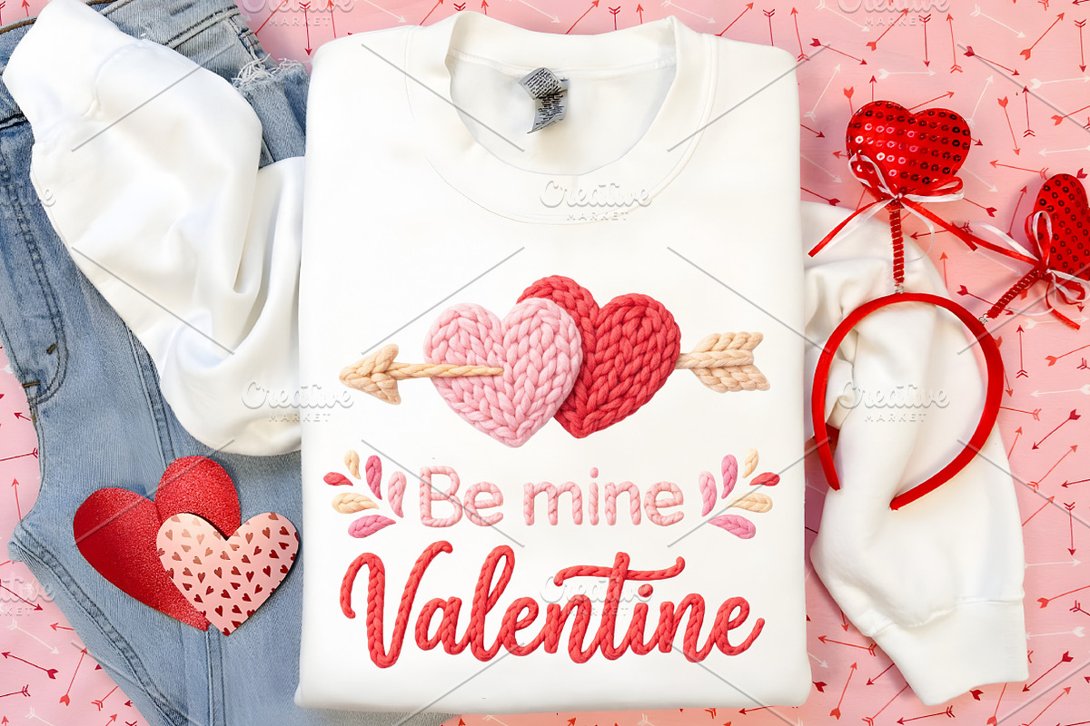 Be Mine Valentine PNG, Valentine PNG, an Illustration by Canvas Craft (Photo 6 of 7)