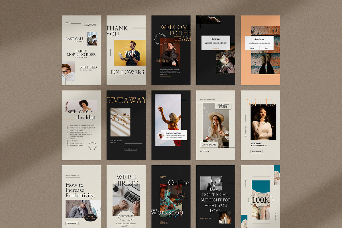 Coach / Influencer Social Media Kit, a Social Media Template by Visuel Colonie® (Photo 18 of 19)