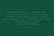Batline Regular & Outline Serif Font, a Slab Serif Font by QR Design Studio (Thumbnail 4 of 8)