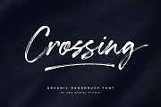 Crossing, a Script Font by Abo Daniel Studio (Thumbnail 1 of 15)