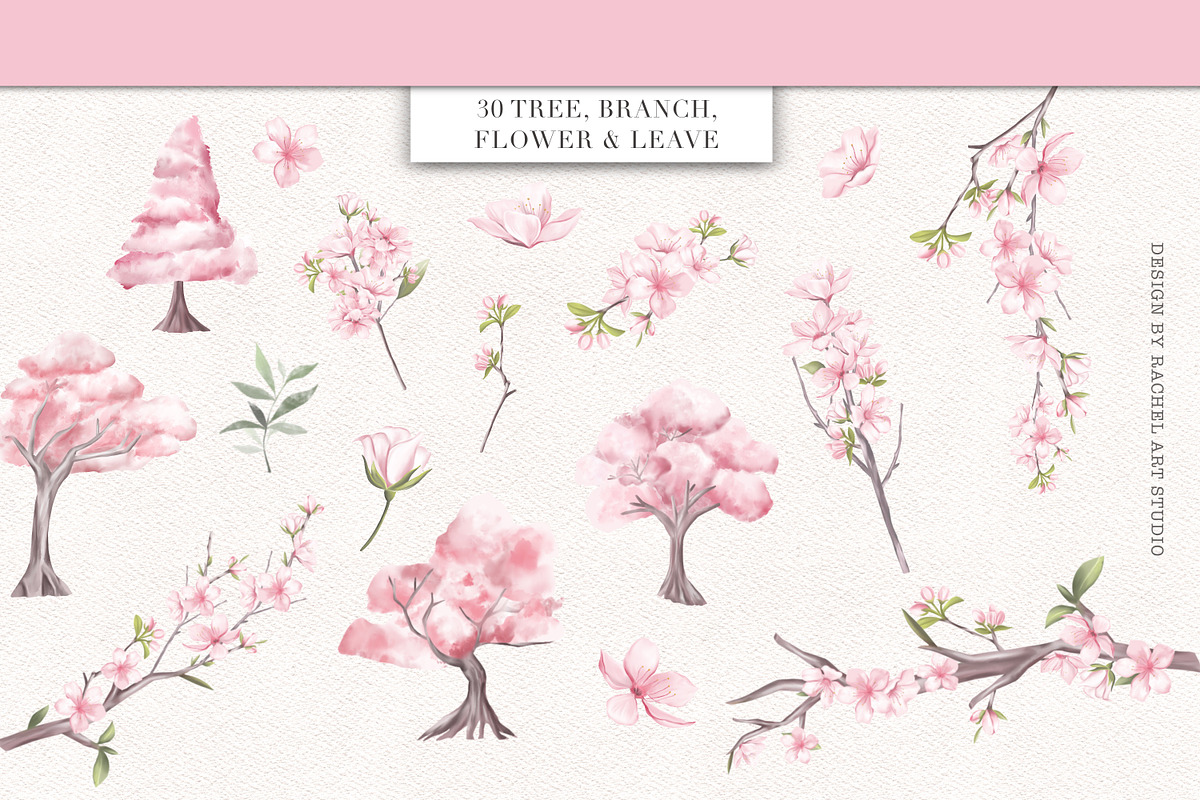 When Cherry Blossom Blooms, a Seasonal Illustration by Rachel Art Studio (Photo 2 of 10)
