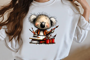 Back to School Koala Clipart Bundle, a Seasonal Illustration by Designworld (Thumbnail 7 of 8)