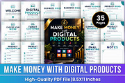 Make Money with Digital Products, a Stationery Template by Mustafiz (Thumbnail 1 of 5)
